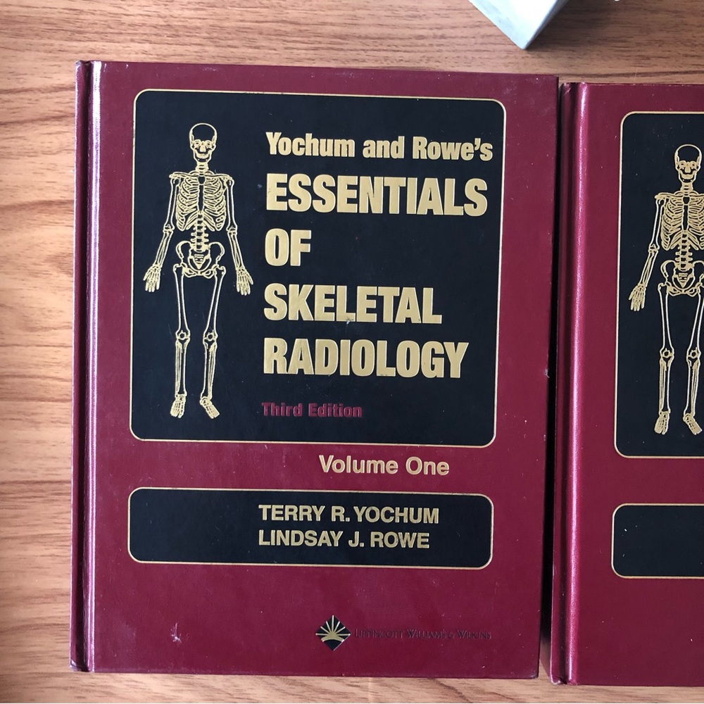 Yochum and Rowe’s Essentials Of Skeletal Radiology - Third Edition Textbooks - Picture 2 of 5